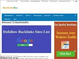 Sites similar to backlinksbro.com