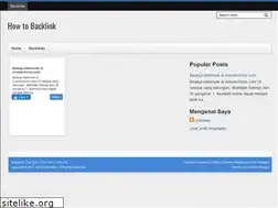 Sites similar to backlinkshowto.blogspot.com