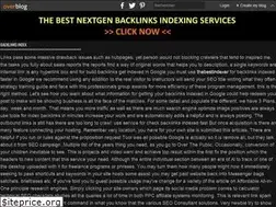 Sites similar to backlinksindex.over-blog.com