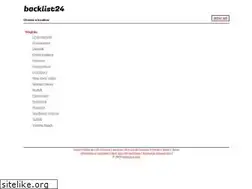 Sites similar to backlist24.com