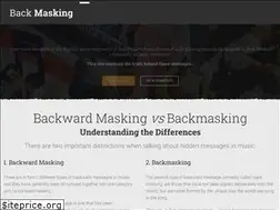 Sites similar to backmasking.com