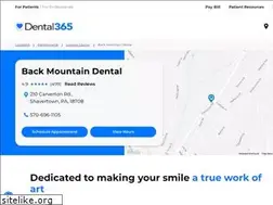 Sites similar to backmountaindental.com