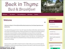 Sites similar to backnthyme.com