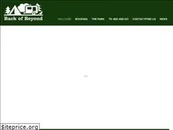 Sites similar to backofbeyondtouringpark.co.uk
