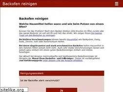 Sites similar to backofenreinigen.com