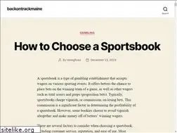 Sites similar to backontrackmaine.com