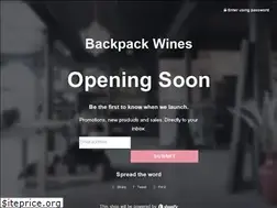 Sites similar to backpack-wine.com