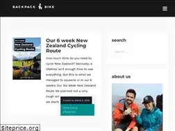Sites similar to backpackandbike.com