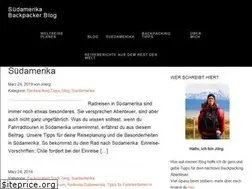 Sites similar to backpacker-blog.org