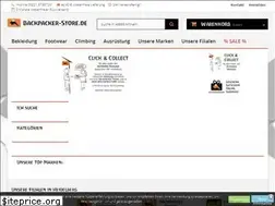 Sites similar to backpacker-stores.de