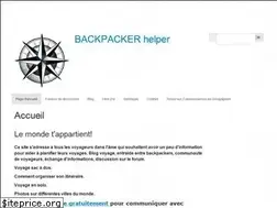 Sites similar to backpackerhelper.com