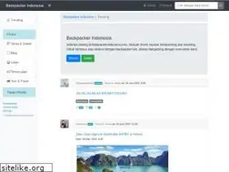 Sites similar to backpackerindonesia.com