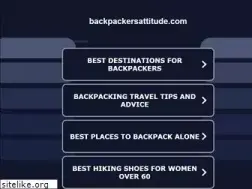 Sites similar to backpackersattitude.com