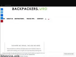 Sites similar to backpackerswro.com