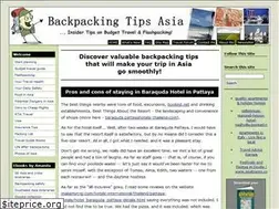 Sites similar to backpacking-tips-asia.org