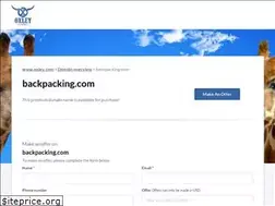 Sites similar to backpacking.com