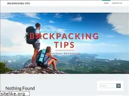 Sites similar to backpackingtips.net