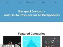 Sites similar to backpackjoe.com