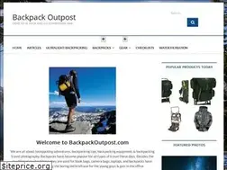 Sites similar to backpackoutpost.com