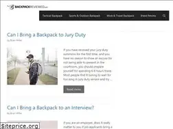 Sites similar to backpackreviewed.com