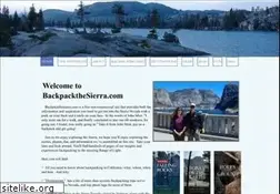 Sites similar to backpackthesierra.com