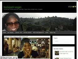 Sites similar to backpackvegan.com