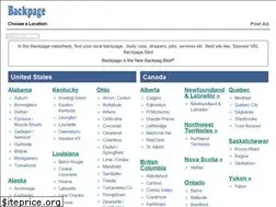Sites similar to backpage.best