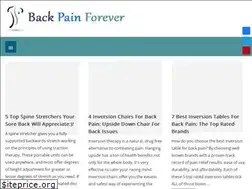 Sites similar to backpainforever.com