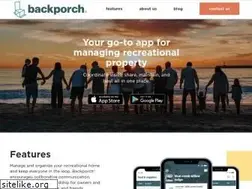 Sites similar to backporchapp.com