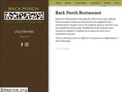 Sites similar to backporchocracoke.com