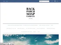 Sites similar to backporchsoap.com