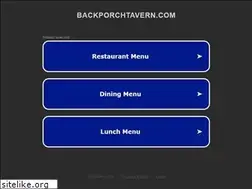 Sites similar to backporchtavern.com