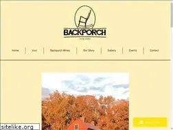 Sites similar to backporchvineyard.com