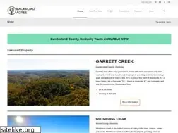 Sites similar to backroadacres.com