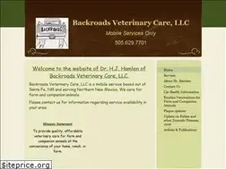 Sites similar to backroadsvetcare.com