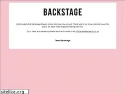Sites similar to backstagebeauty.co.uk