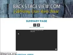 Sites similar to backstageview.com