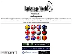 Sites similar to backstageworld.com