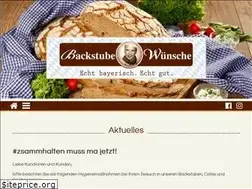 Sites similar to backstube-wuensche.de