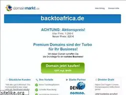 Sites similar to backtoafrica.de