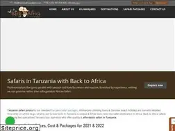 Sites similar to backtoafricasafaris.com