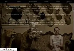 Sites similar to backtobacktheatre.com