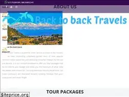 Sites similar to backtobacktravels.com