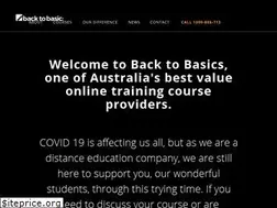 Sites similar to backtobasics.edu.au
