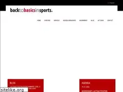 Sites similar to backtobasicsinsports.be