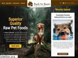 Sites similar to backtobasicsrawpetfood.com