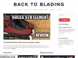 Sites similar to backtoblading.com