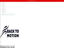 Sites similar to backtomotion.com