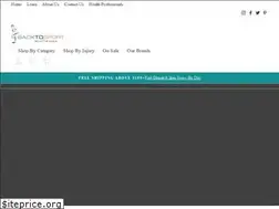 Sites similar to backtosport.com.au