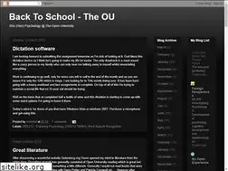 Sites similar to backtotheoldskoolou.blogspot.com